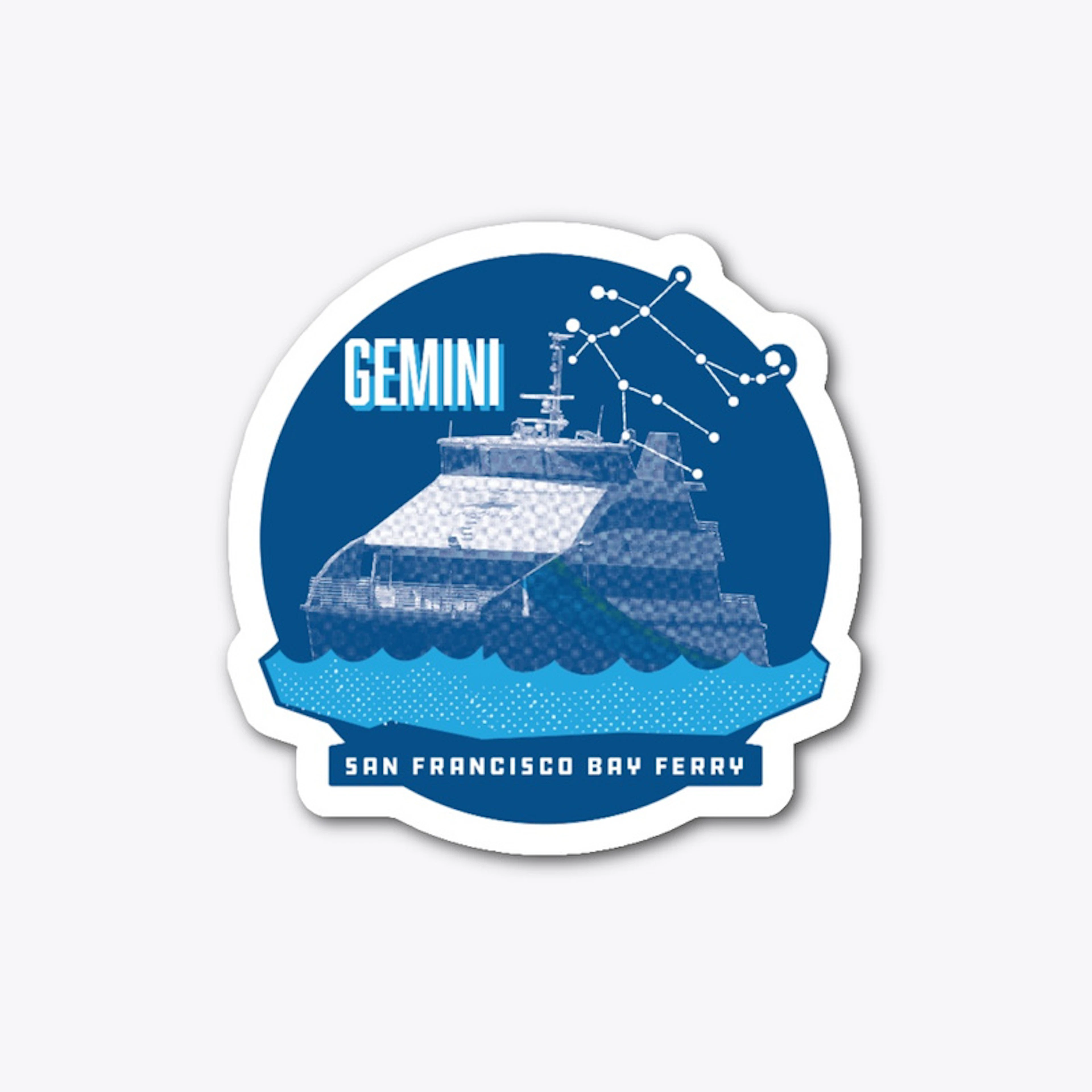 MV Gemini Sticker 