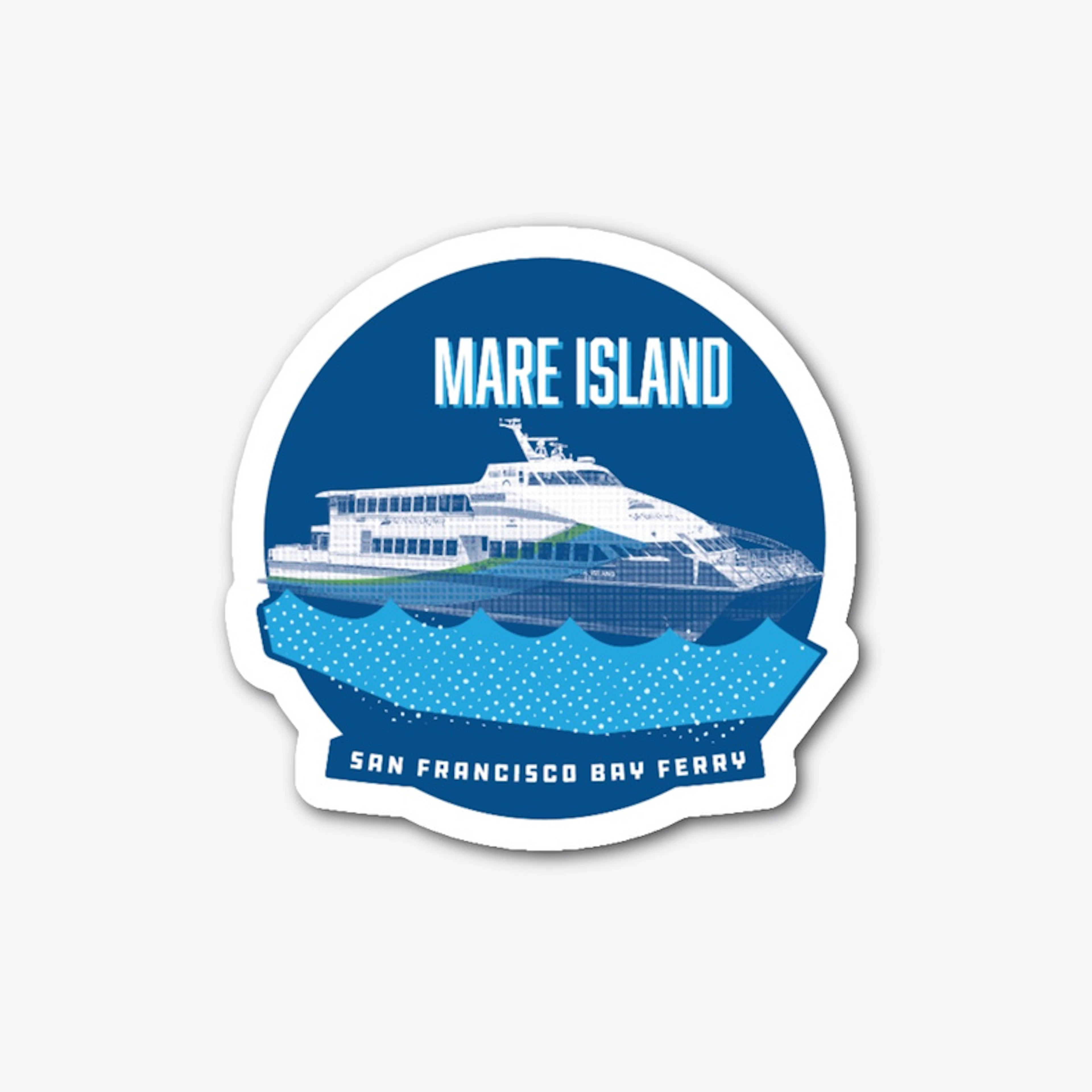 MV Mare Island Sticker