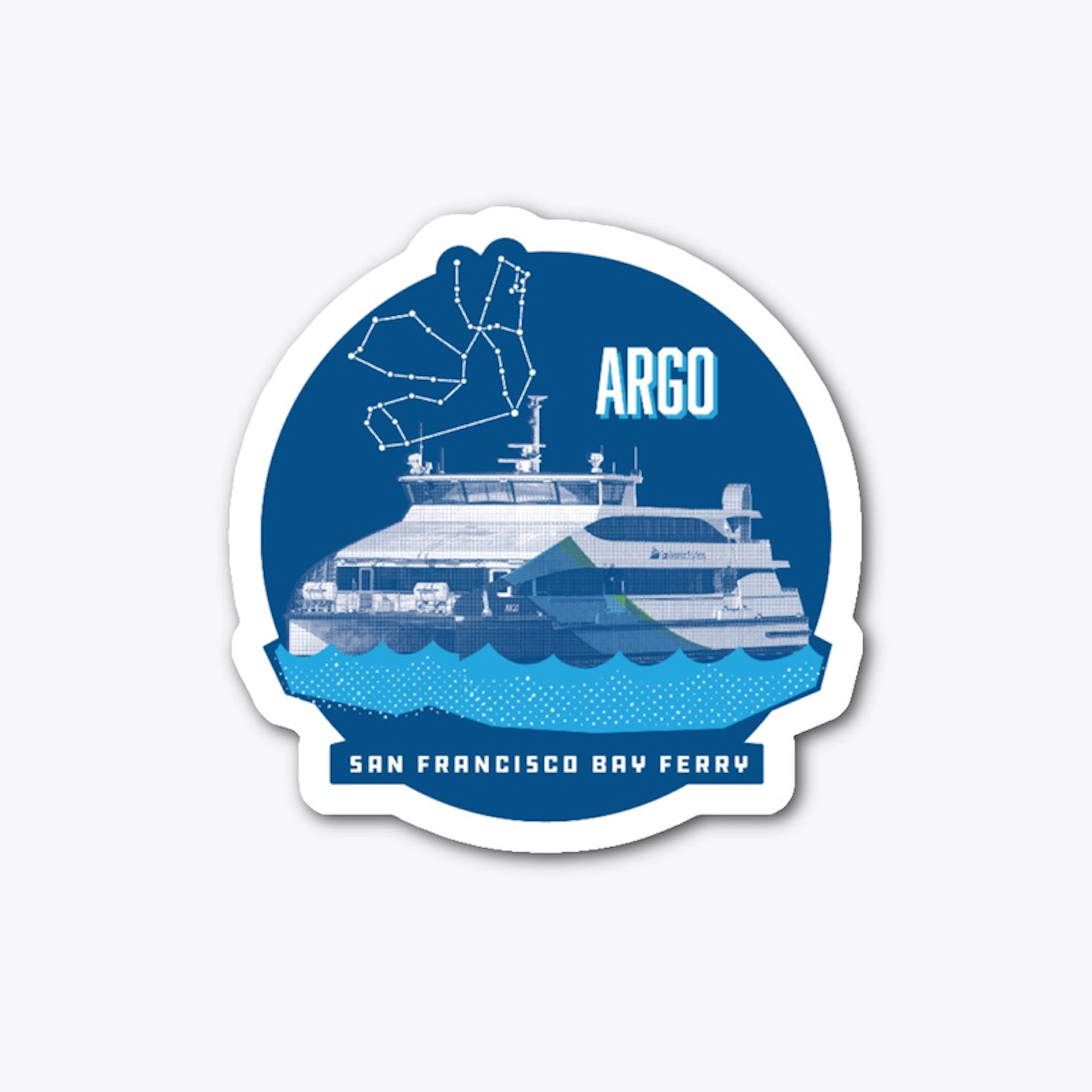 MV Argo Sticker