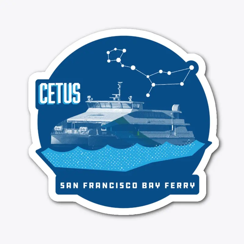 MV Cetus Sticker