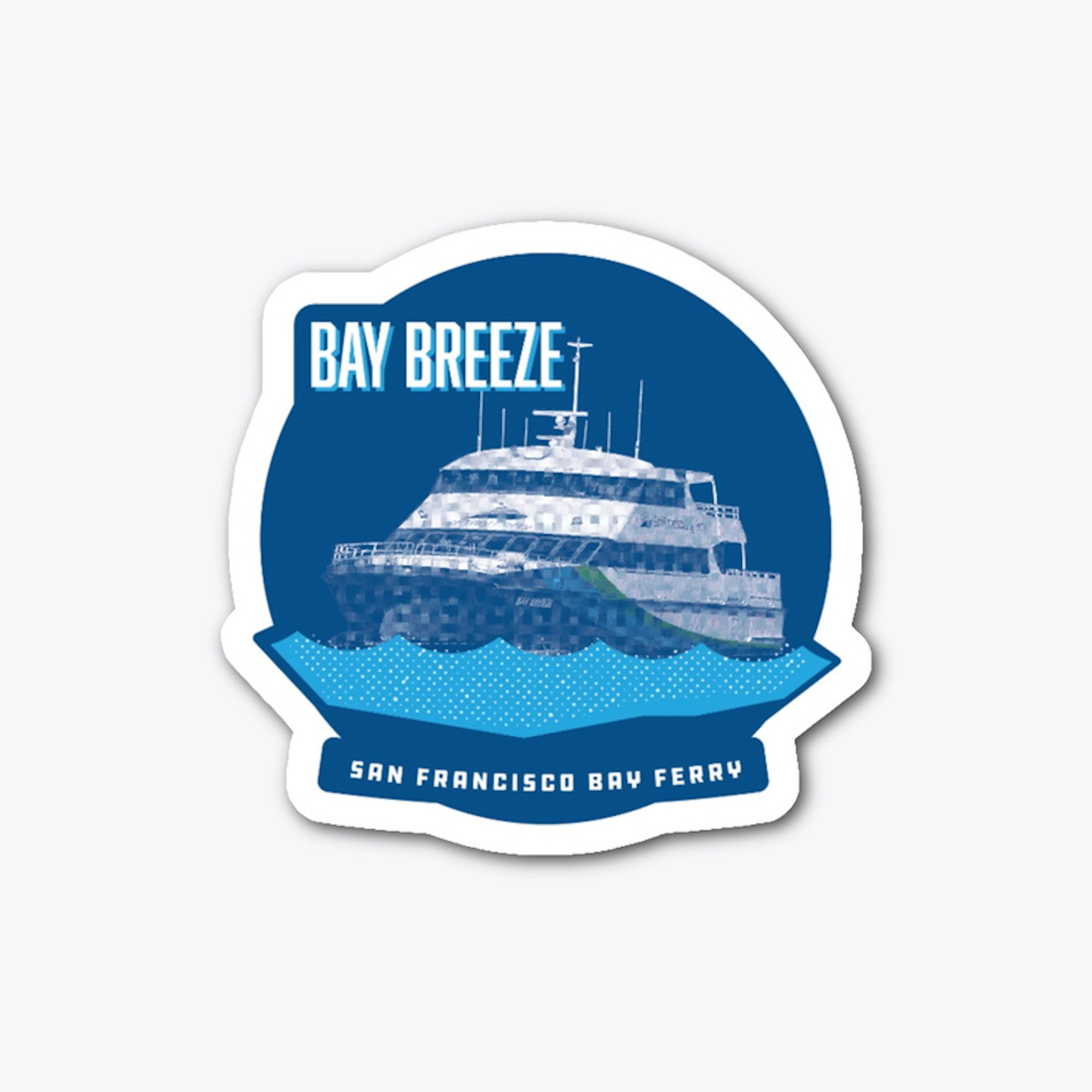 MV Bay Breeze Sticker 