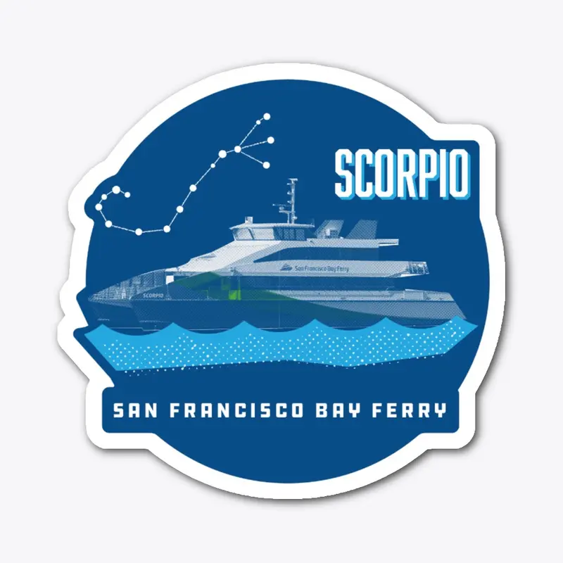 MV Scorpio Sticker