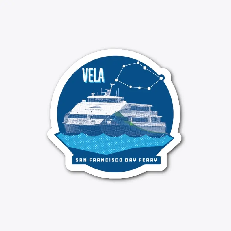 MV Vela Sticker