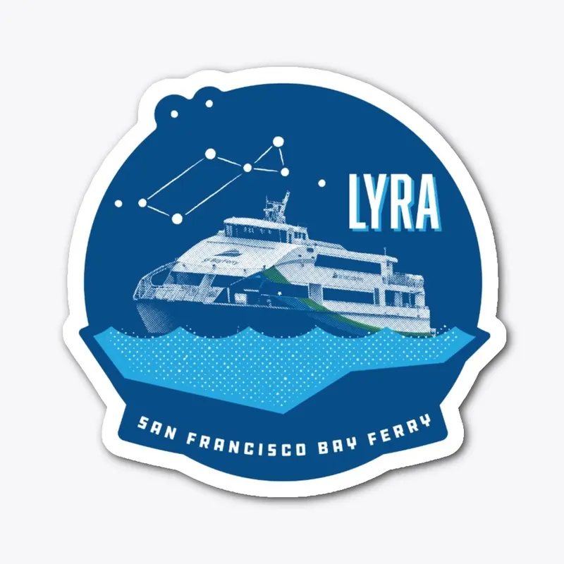 MV Lyra Sticker