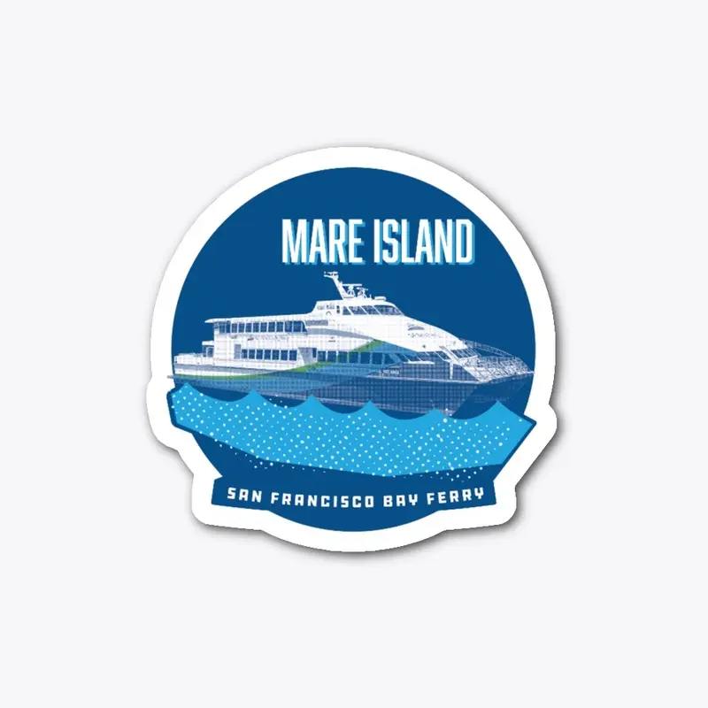 MV Mare Island Sticker